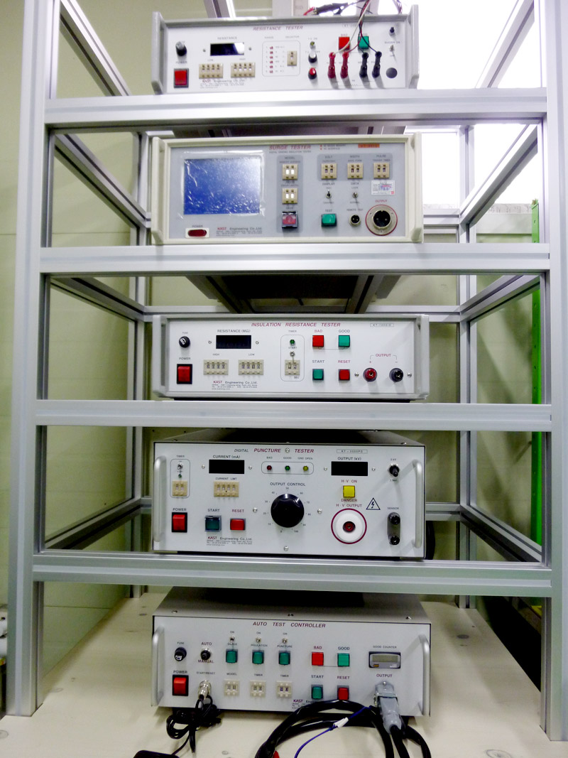 Coil testing instrument